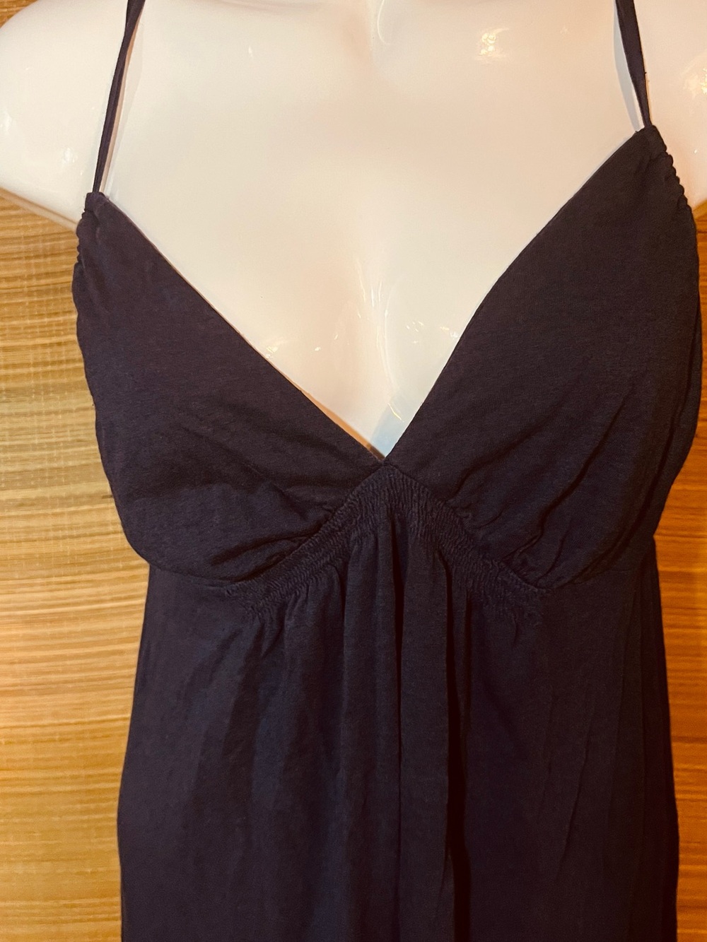 American Eagle Outfitters Black Maxi Dress with Spaghetti Straps